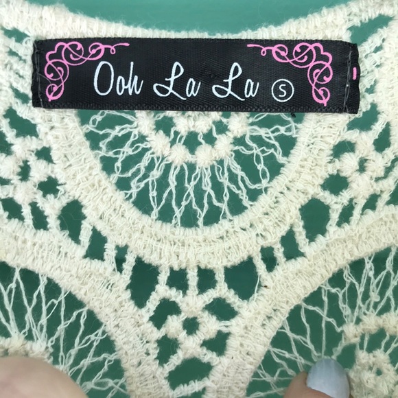 Crochet Festival Fringe Top - Picture 3 of 4